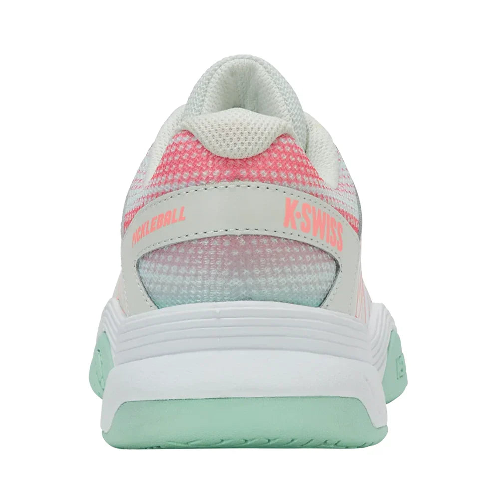 Women's Court Express Pickleball Court Shoes Ice and White