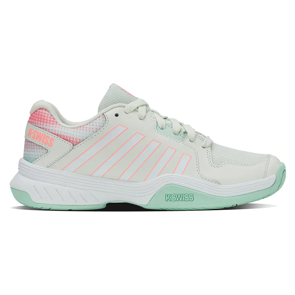 Women's Court Express Pickleball Court Shoes Ice and White