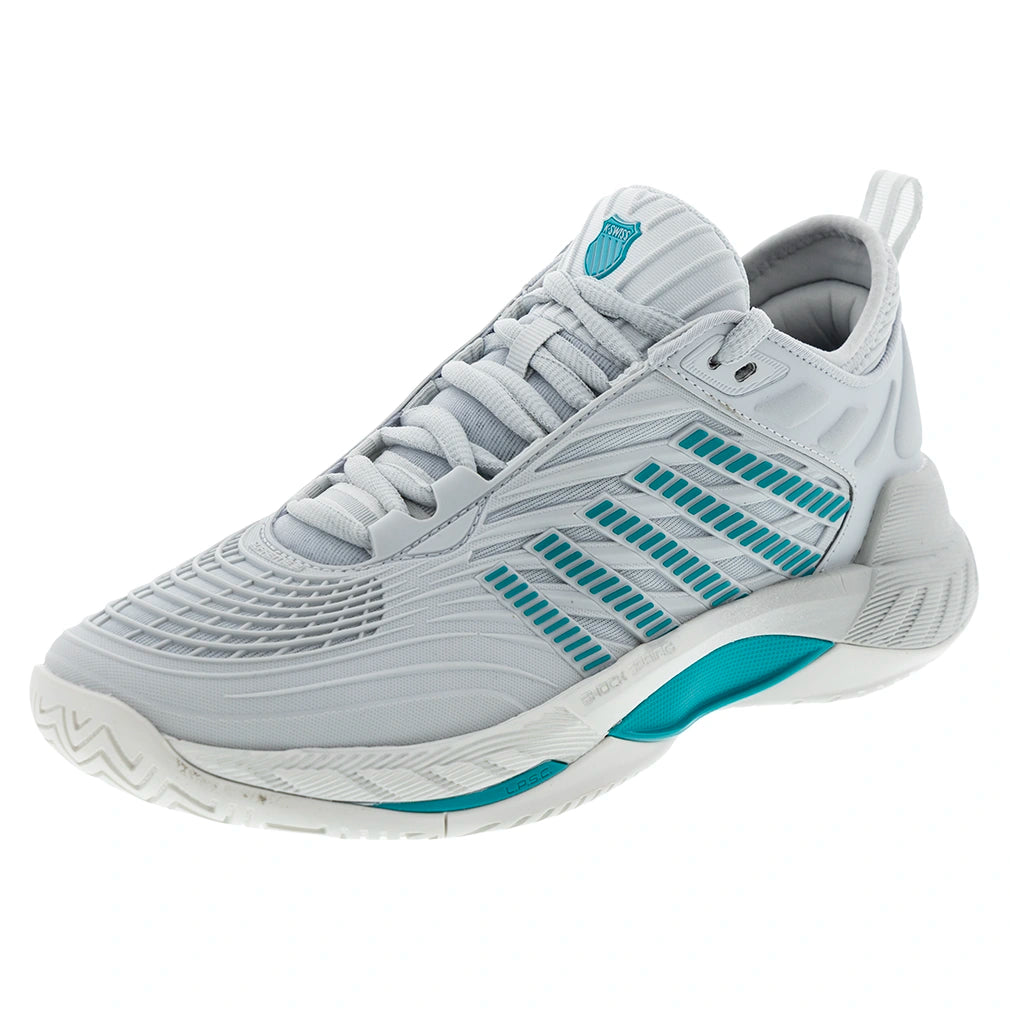 Women's Hypercourt Supreme 2 Shoes Glacier Gray and Blanc de Blanc