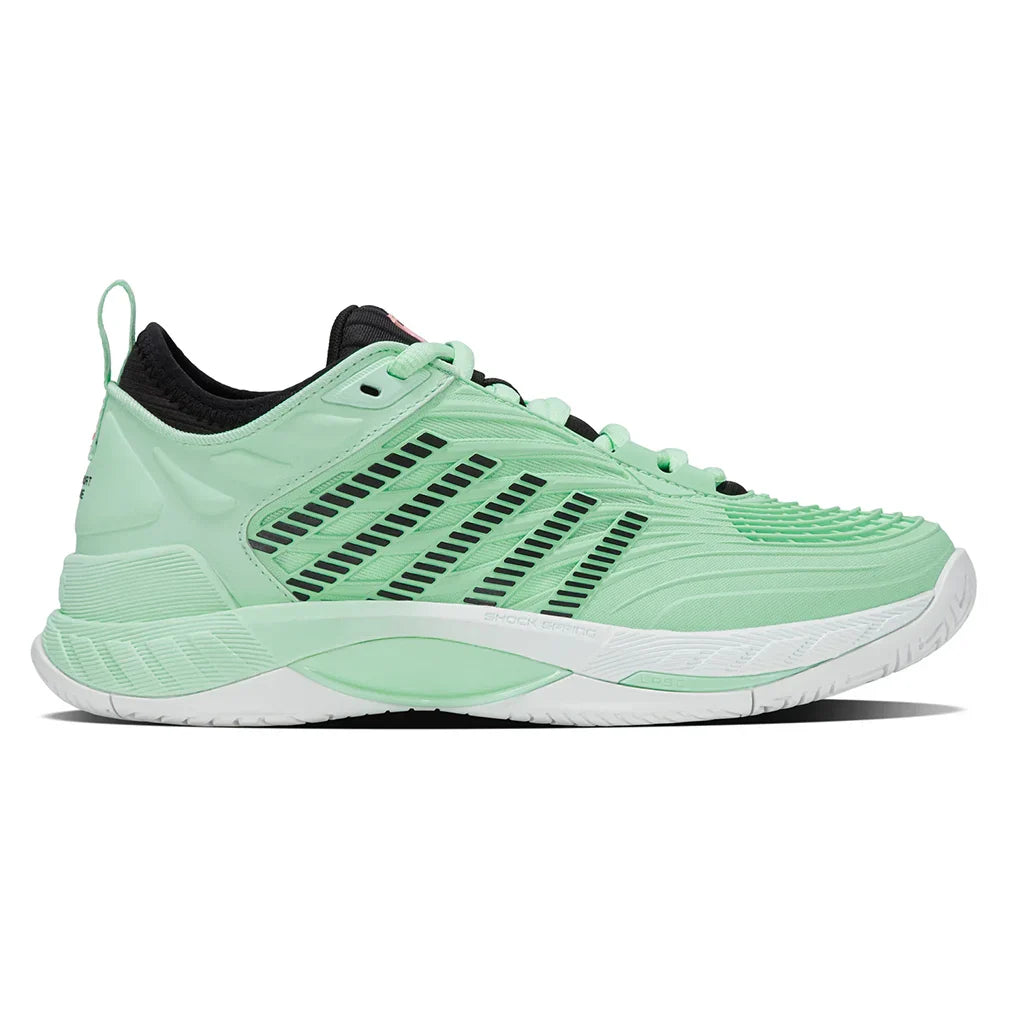 Women's Hypercourt Supreme 2 Shoes Neon Mint and Black