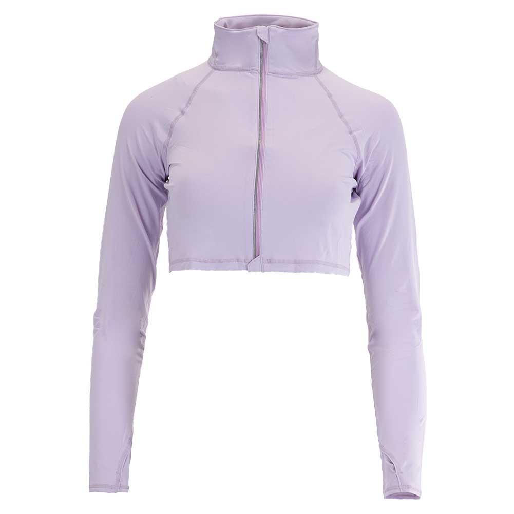 Women's Full Zip Crop Top