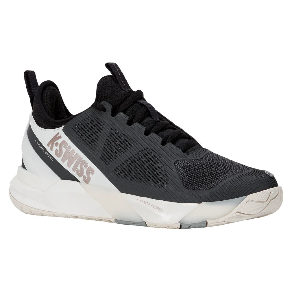 Women's K-Frame Speed Shoes Moonless Night and Blanc de Blanc, K-Swiss, Moonless Night/Blanc de Blanc, Pickleball Express, 99484-023F26-MOONLESS-NIGHT-BLANC-DE-BLANC-1