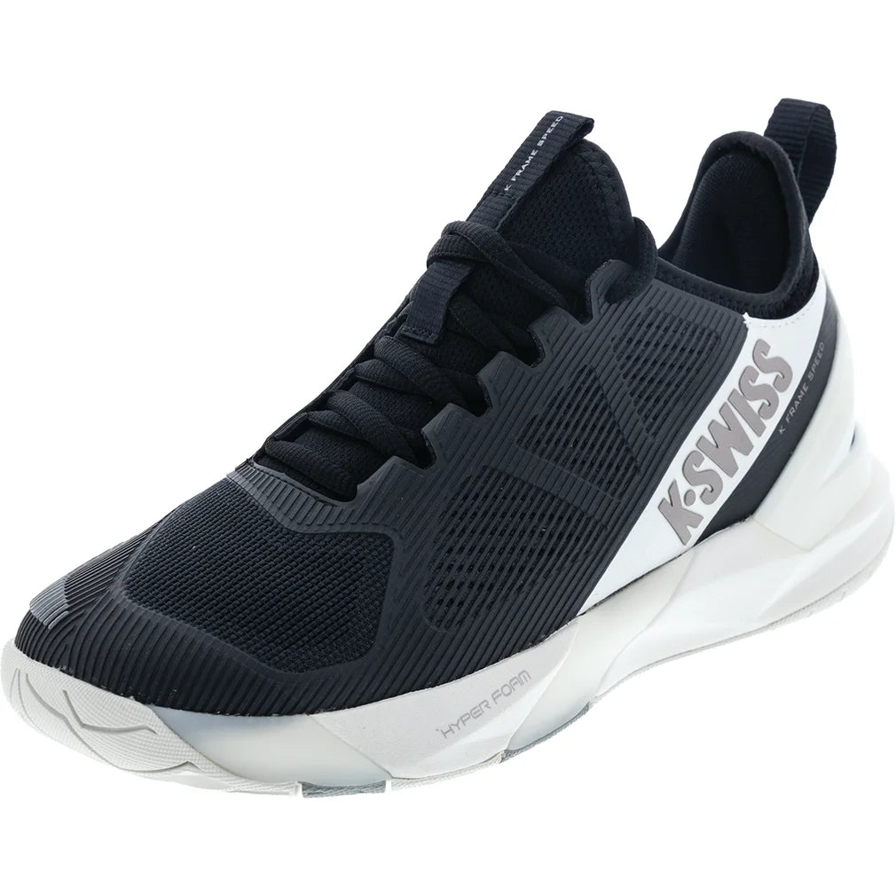 Women's K-Frame Speed Shoes Moonless Night and Blanc de Blanc, K-Swiss, Moonless Night/Blanc de Blanc, Pickleball Express, 99484-023F26-MOONLESS-NIGHT-BLANC-DE-BLANC-2