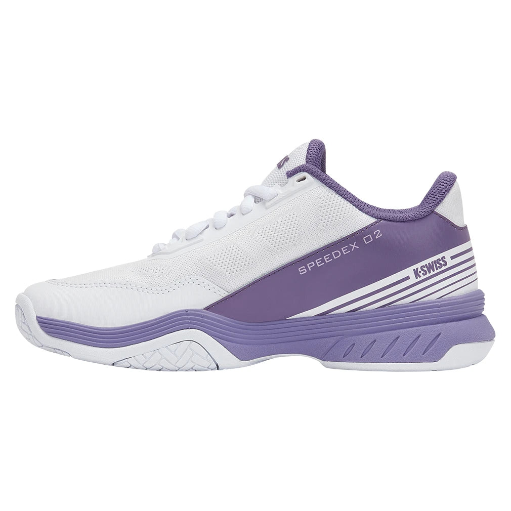 Women's SpeedEx 2 Court Shoes White and Purple Haze