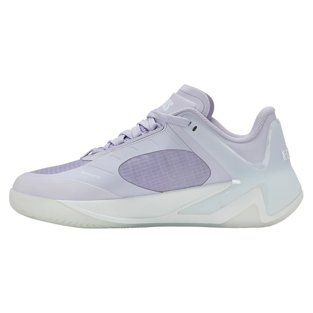 Women's K-Frame Pickleball Shoes Lavender Blue and Patina Green