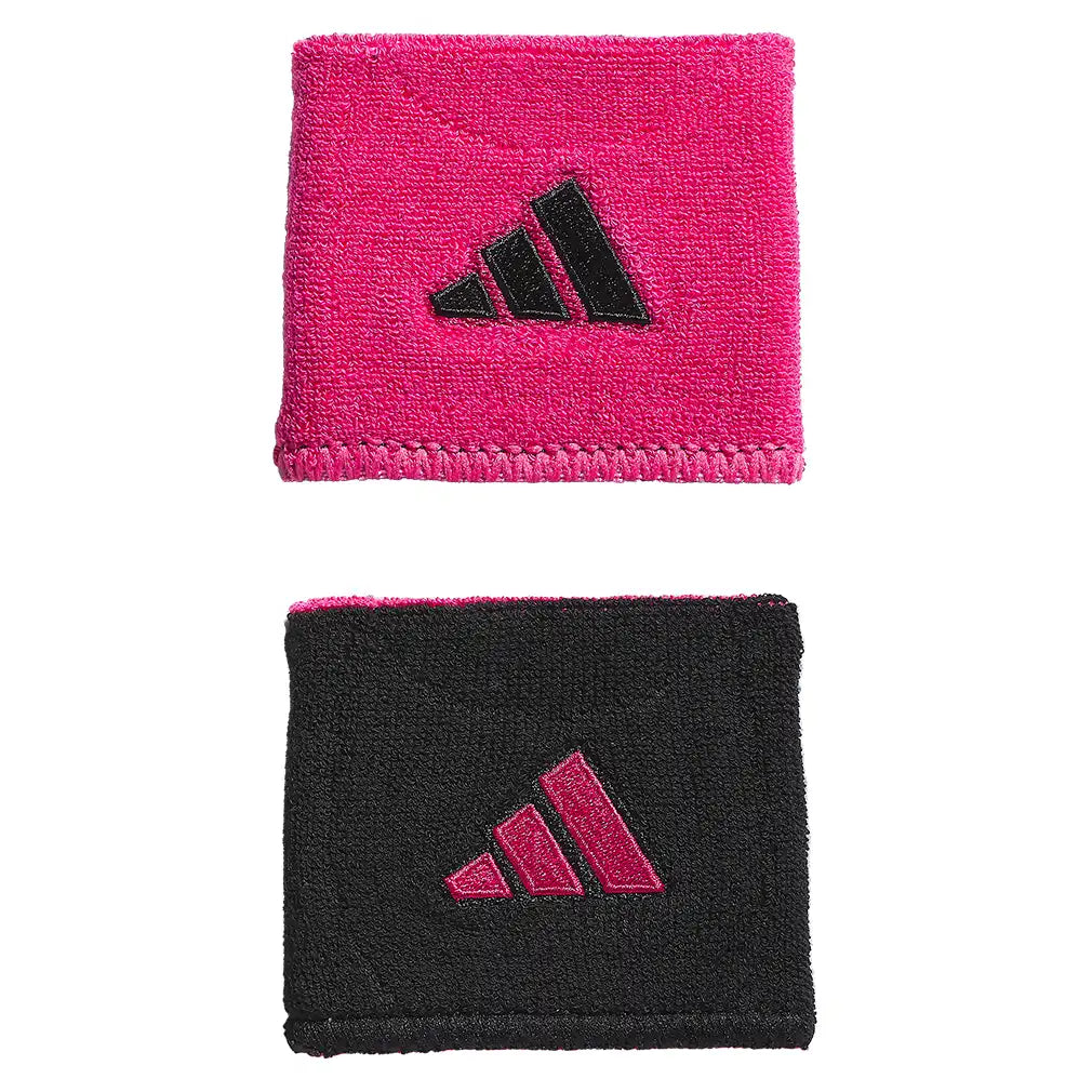 Inerval Reversible 2.0 Wristband Team Shock Pink 2 and Black