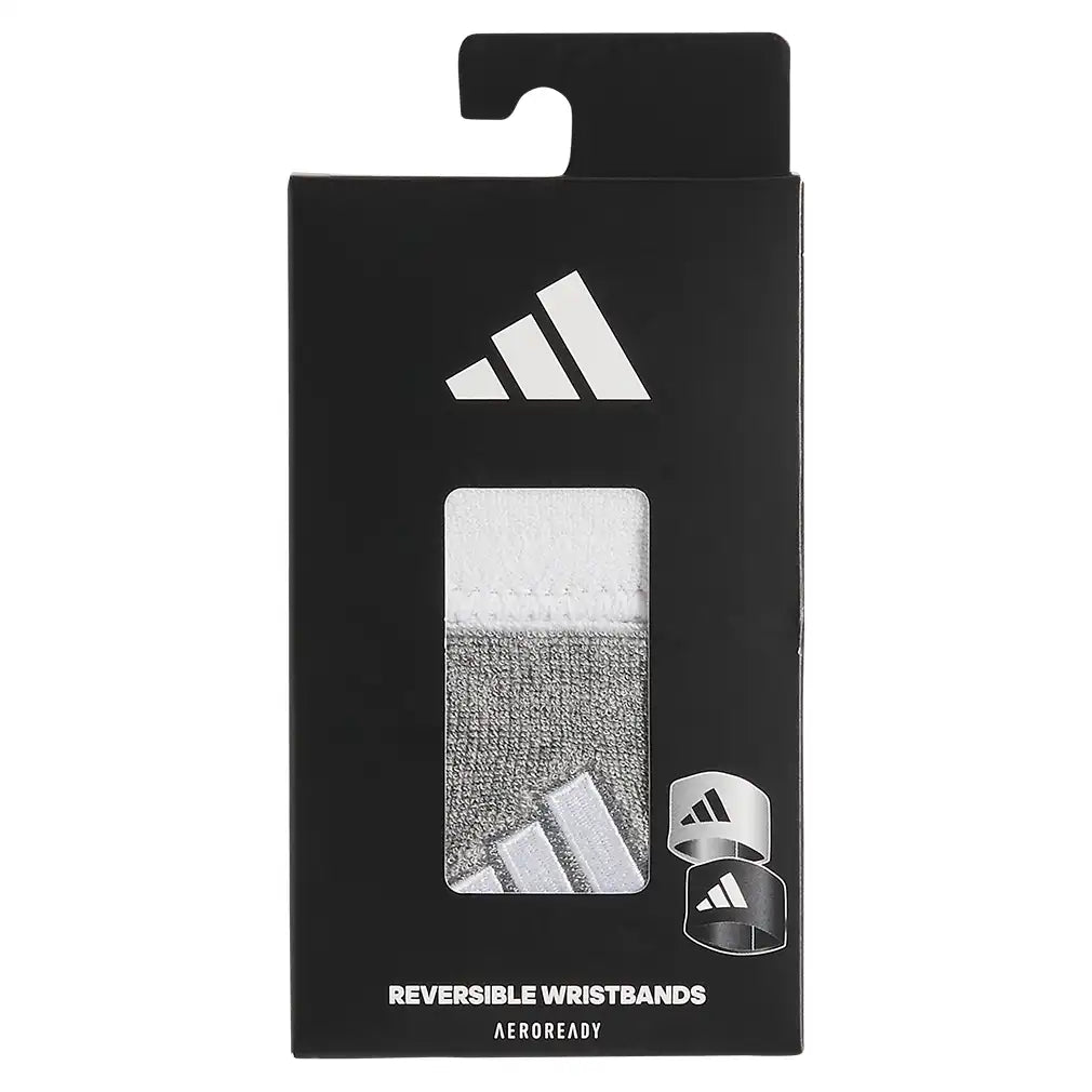 Inerval Reversible 2.0 Wristband Heather Light Grey and White
