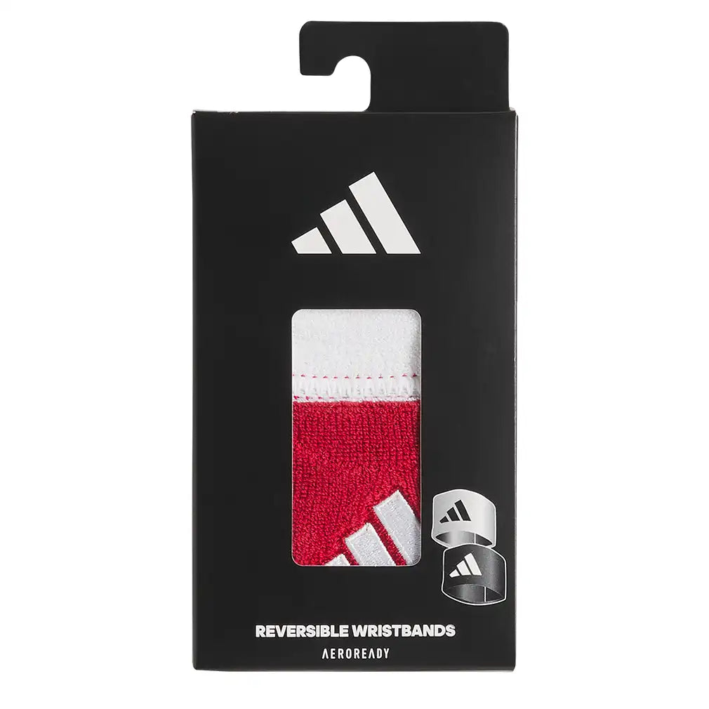 Inerval Reversible 2.0 Wristband Team Power Red 2 and White