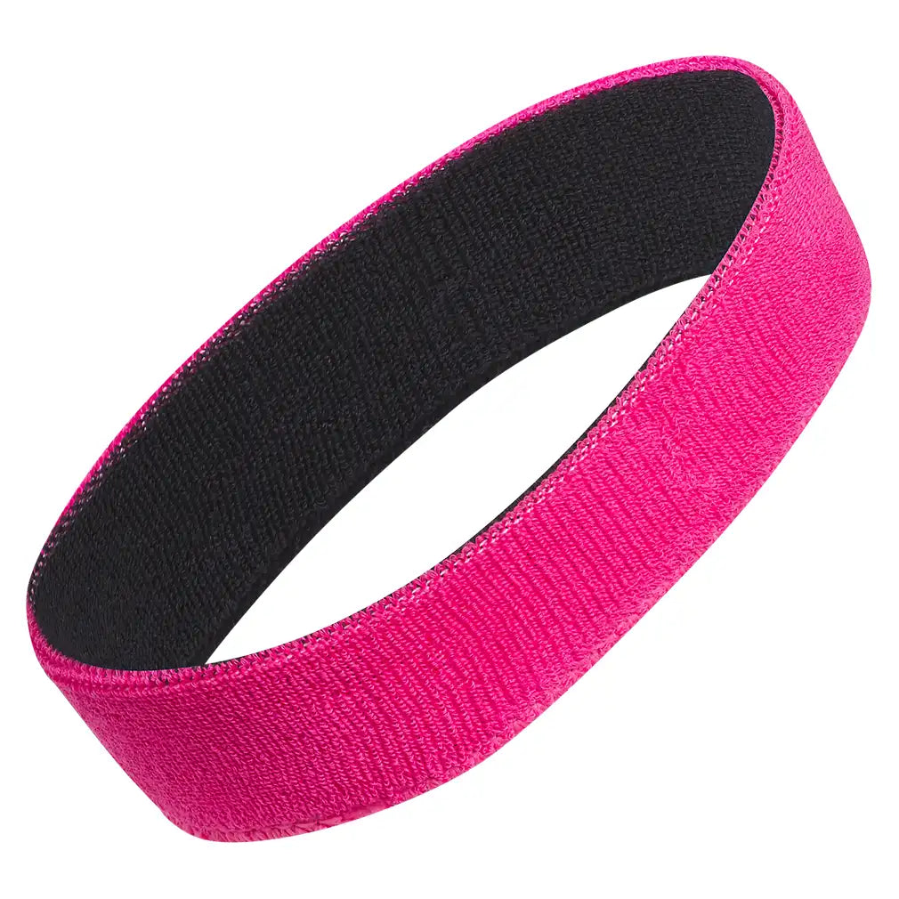 Interval Reversible 2.0 Headband Team Shock Pink 2 and Black
