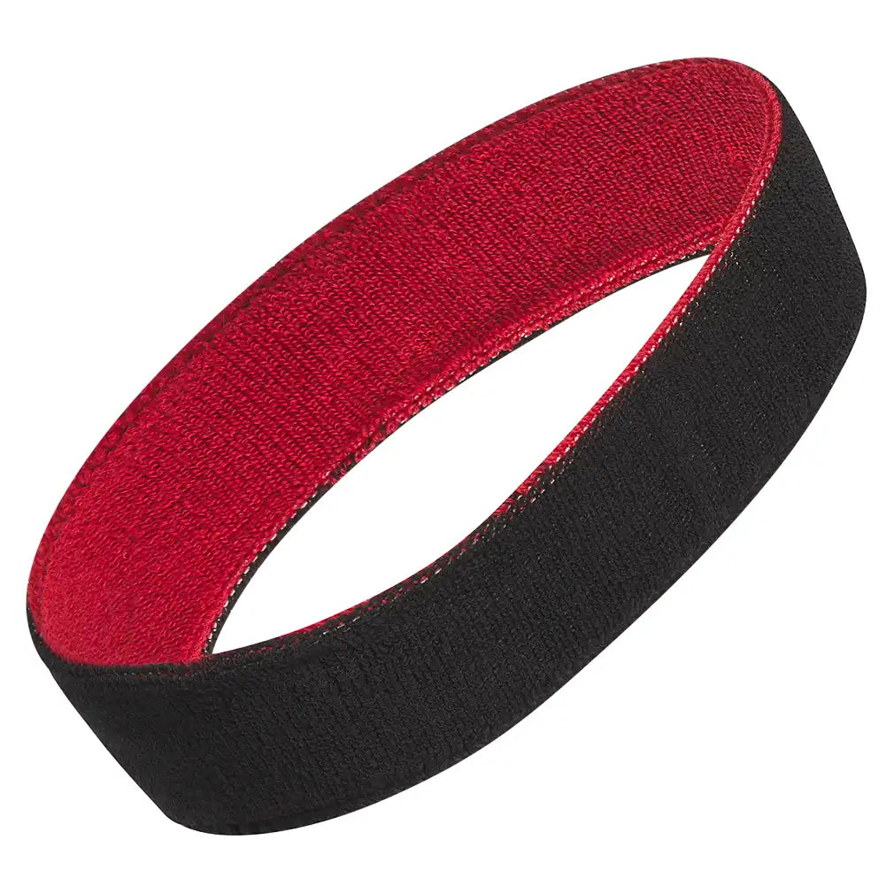 Interval Reversible 2.0 Headband Black and Team Power Red 2
