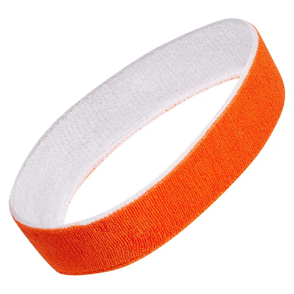 Interval Reversible 2.0 Headband Team Orange and White