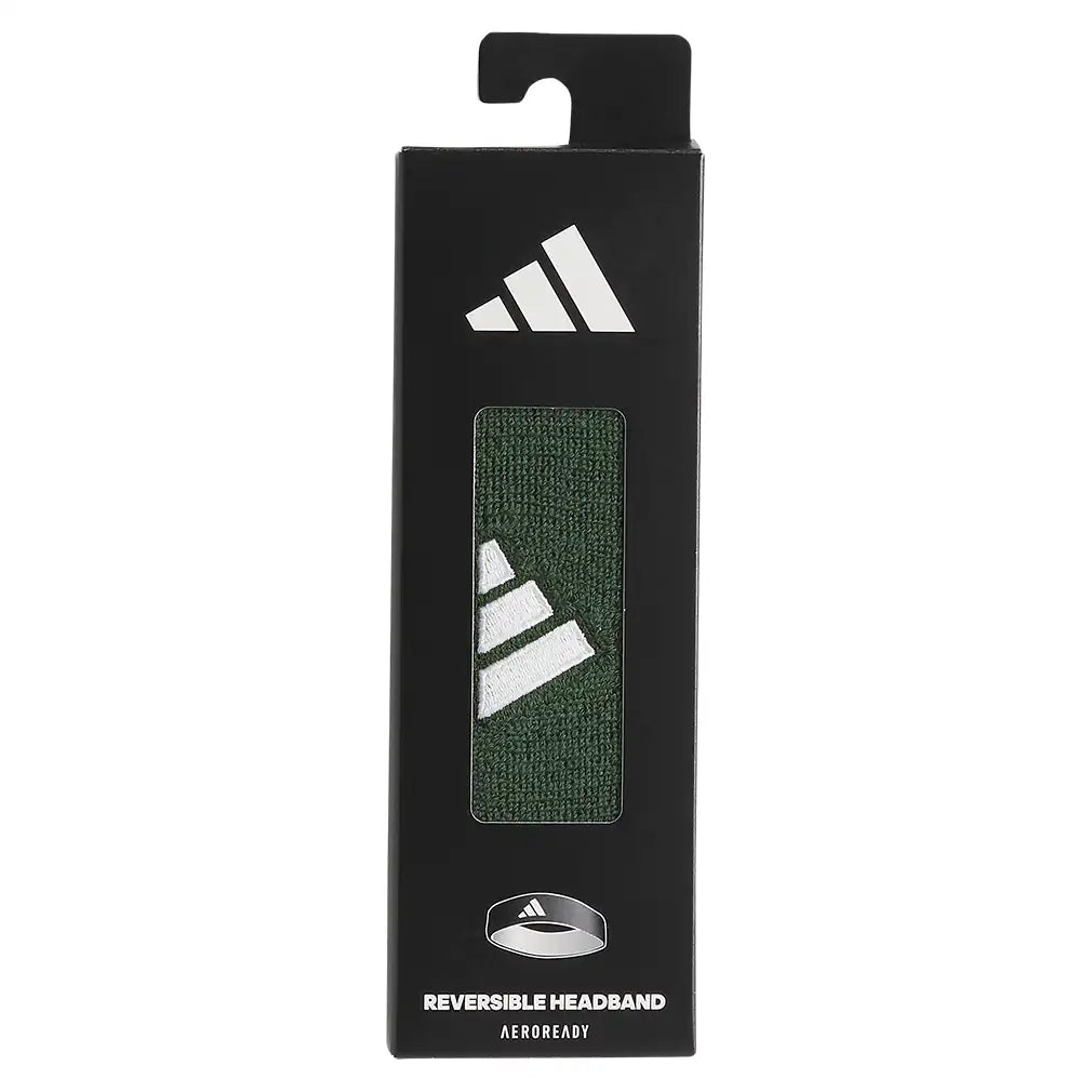 Interval Reversible 2.0 Headband Team Dark Green and White
