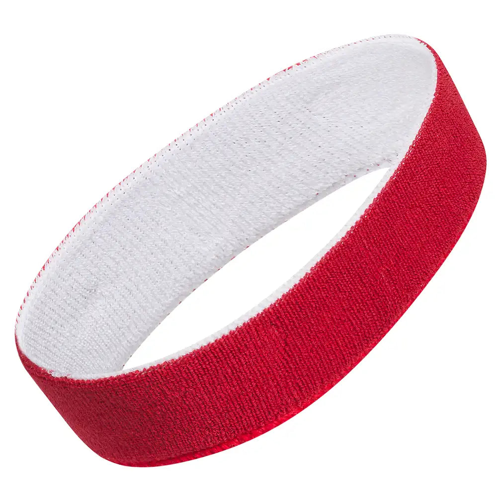 Interval Reversible 2.0 Headband Team Power Red 2 and White