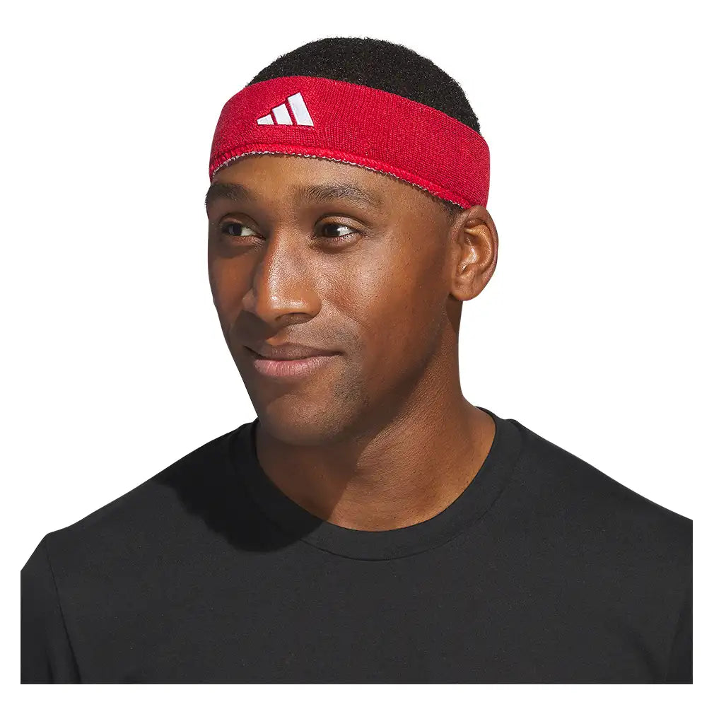 Interval Reversible 2.0 Headband Team Power Red 2 and White