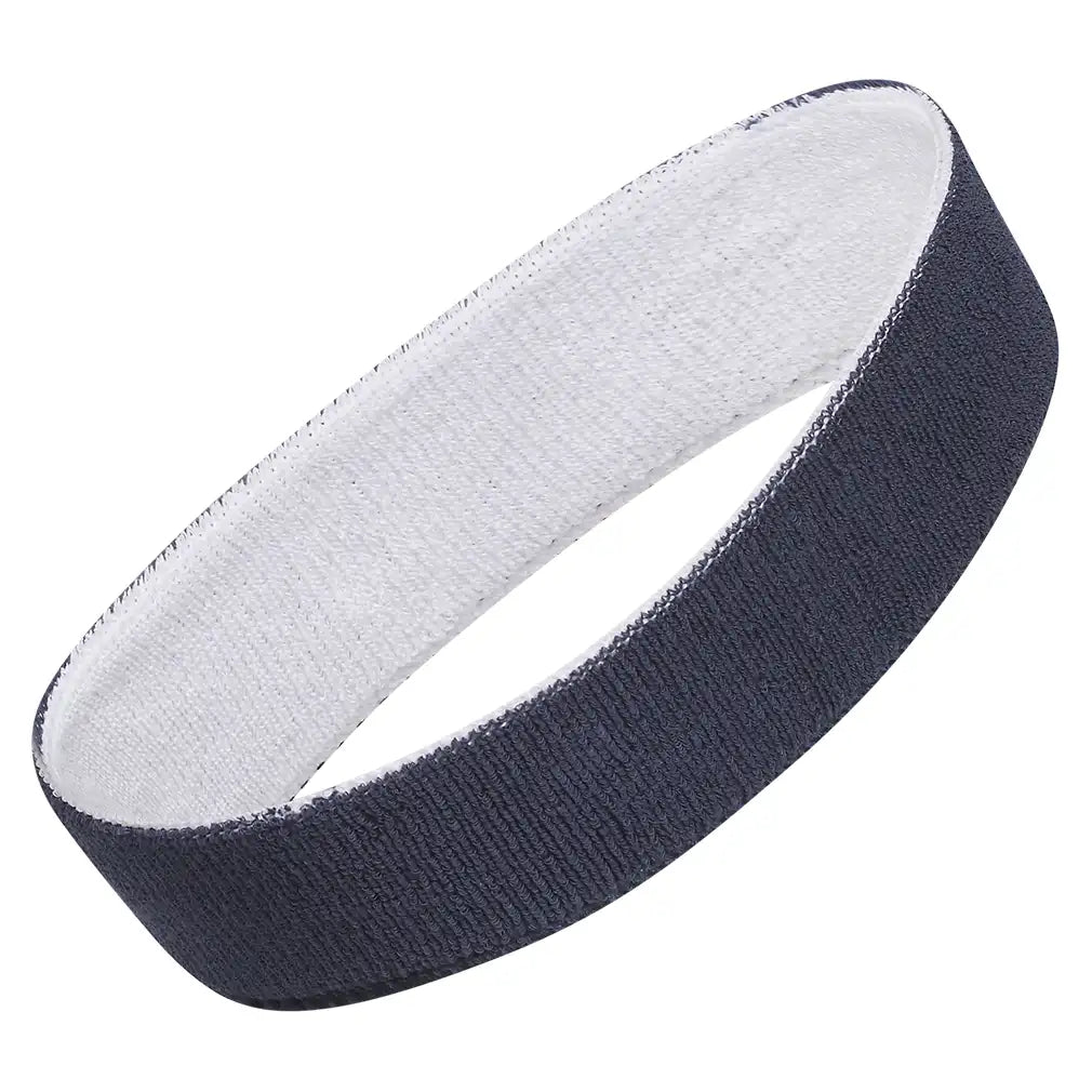 Interval Reversible 2.0 Headband Team Navy Blue 2 and White