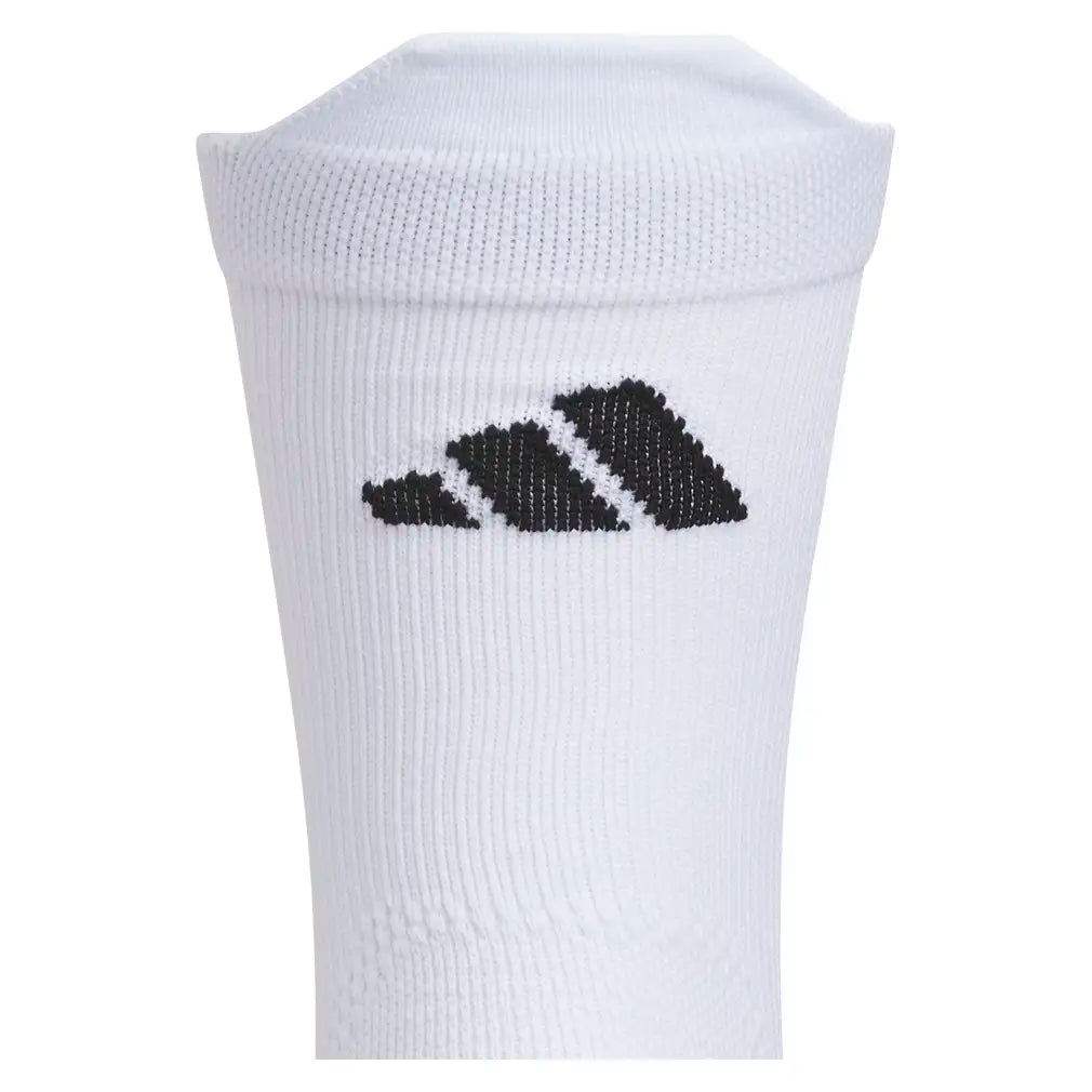 Men's 5 Star Team Grip Crew Socks White and Black