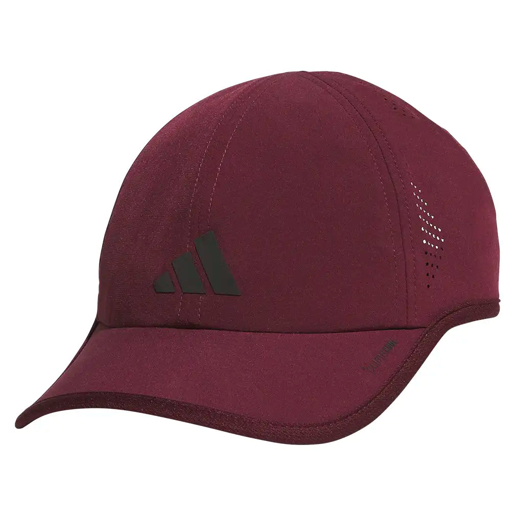 Men's Superlite 3 Hat Maroon and Black