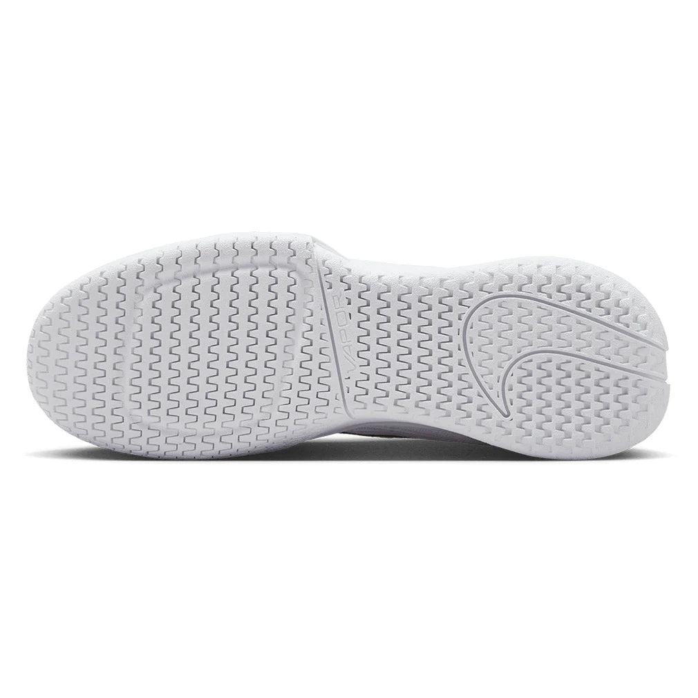 Women's London Vapor Pro 3 Premium Court Shoes White and Gorge Green