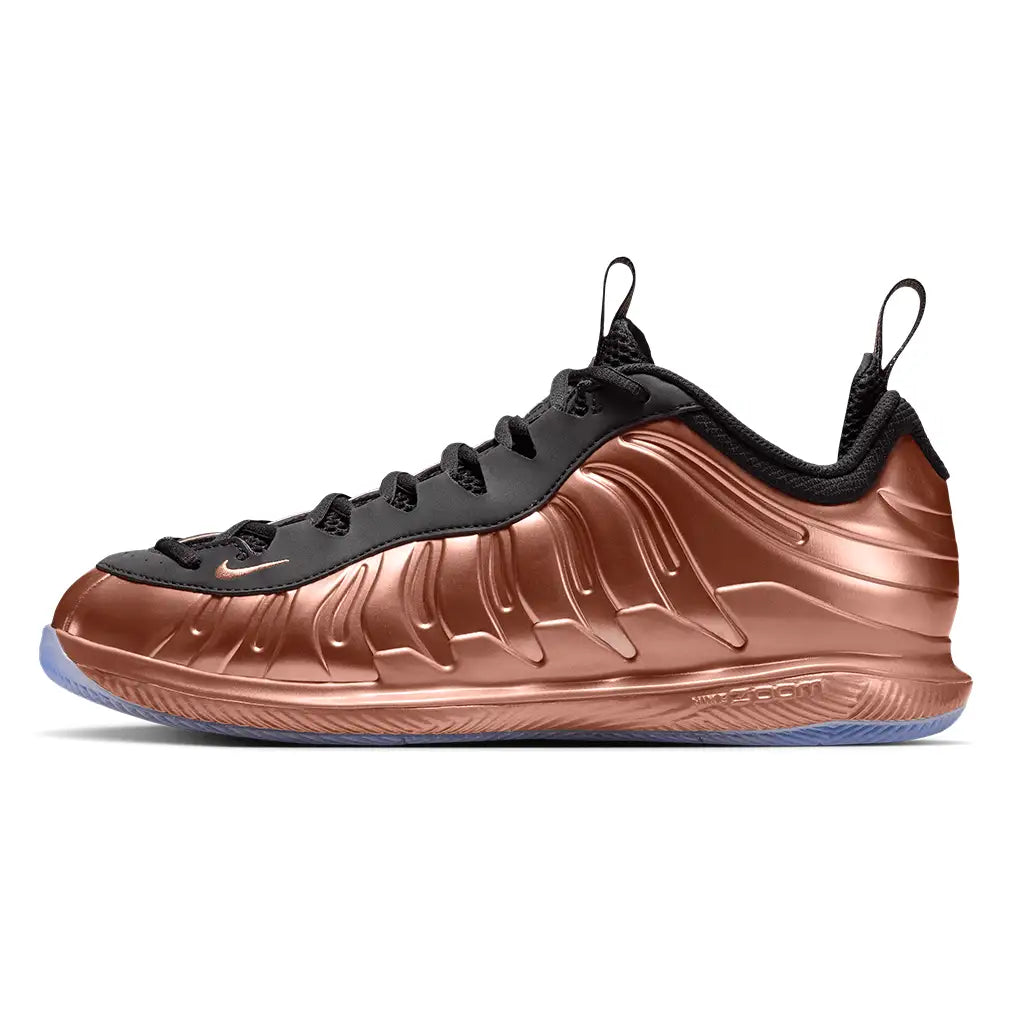 Men's Air Zoom Vapor X Posite Shoes Metallic Red Bronze and Black