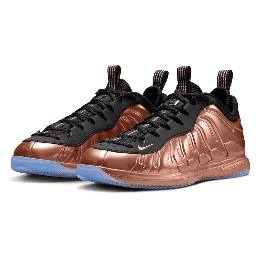 Men's Air Zoom Vapor X Posite Shoes Metallic Red Bronze and Black