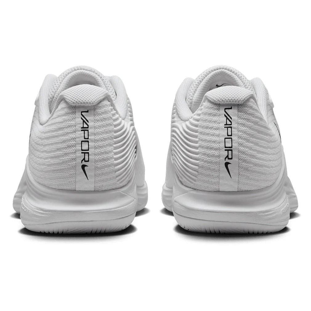 Women's Zoom Vapor 12 Shoes White and Blac