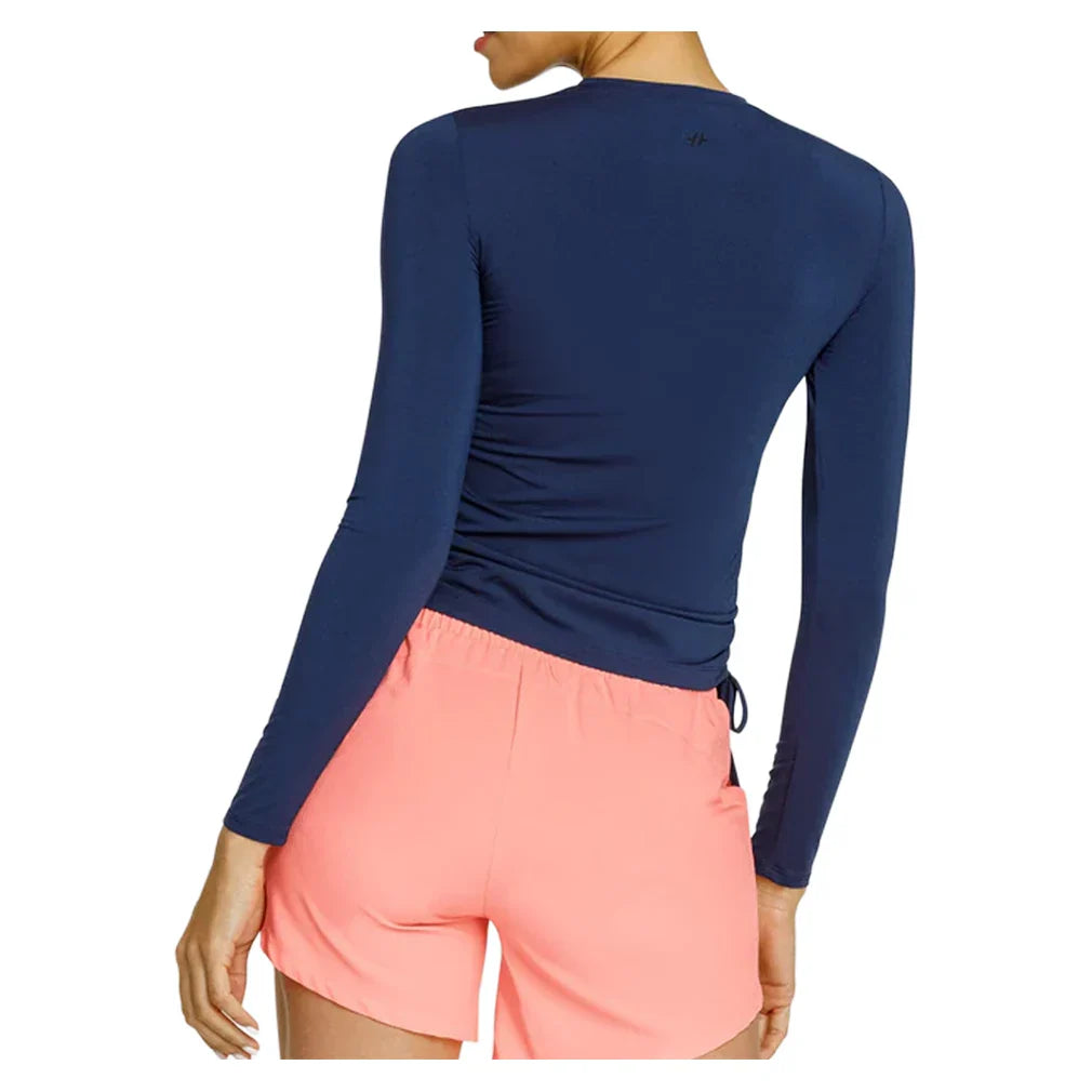 Women's Chandra Long Sleeve Top Navy Blue