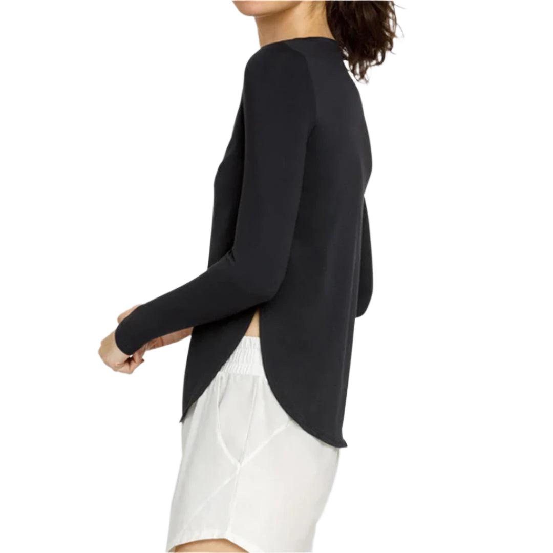 Women's Panem Long Sleeve Top Onyx