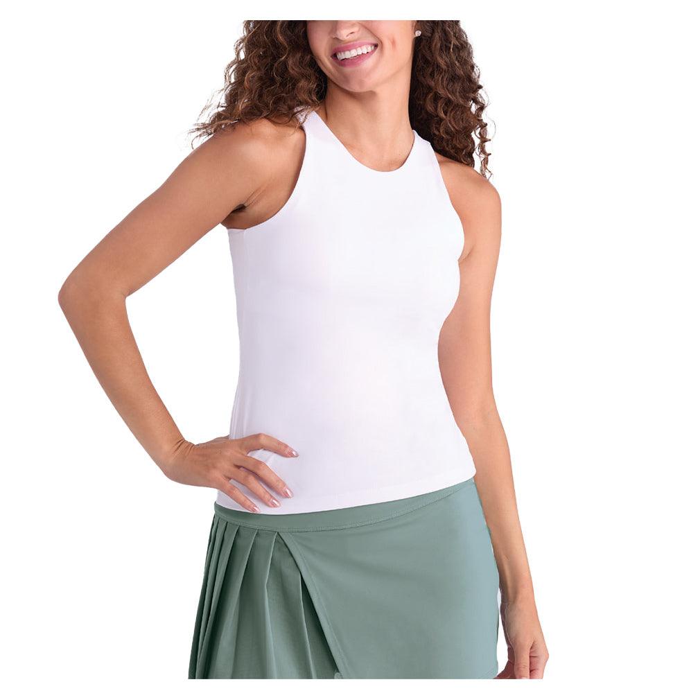 Women's Foundation Hi-Neck Tank Chalk