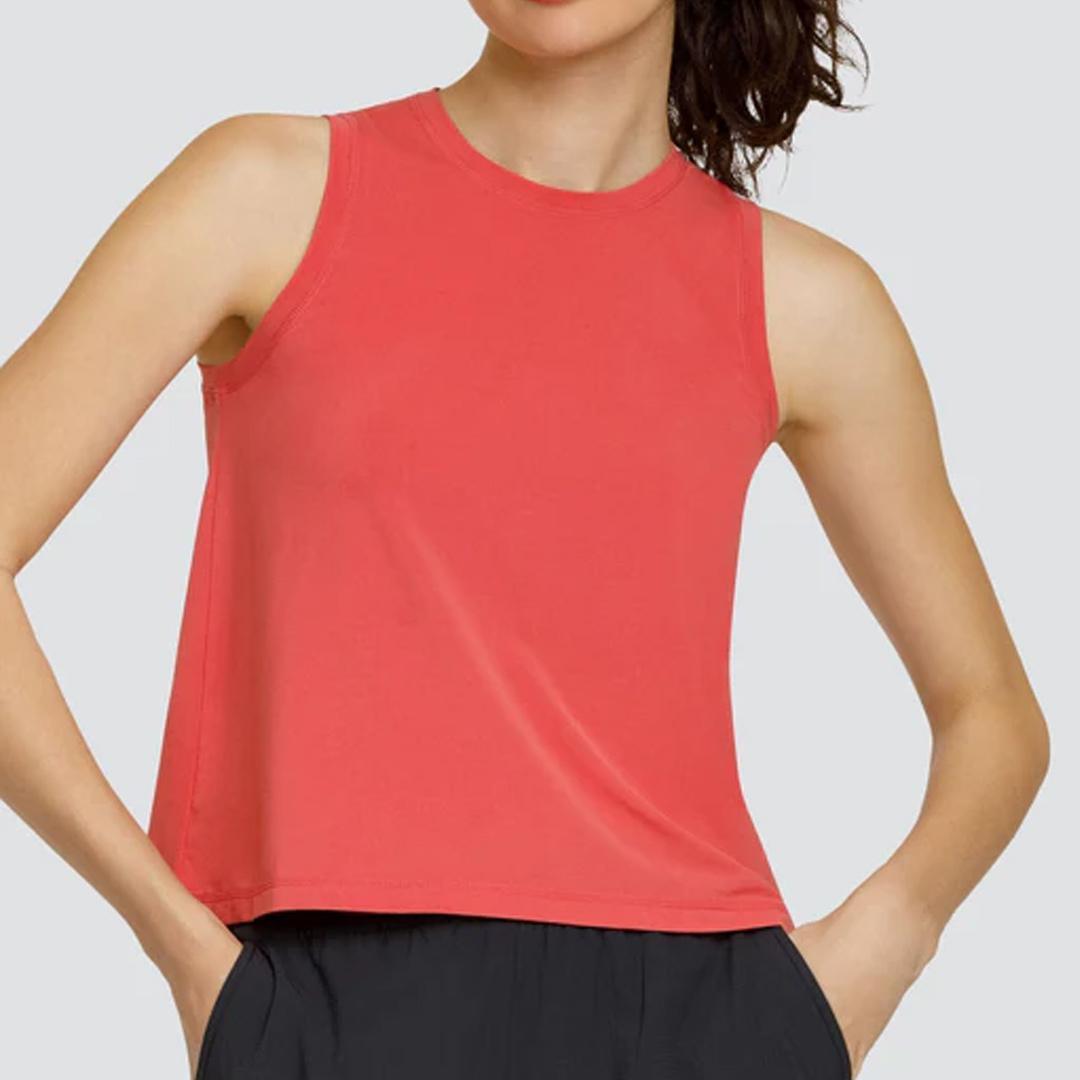 Women's Machli Tennis Tank Cherry Rose