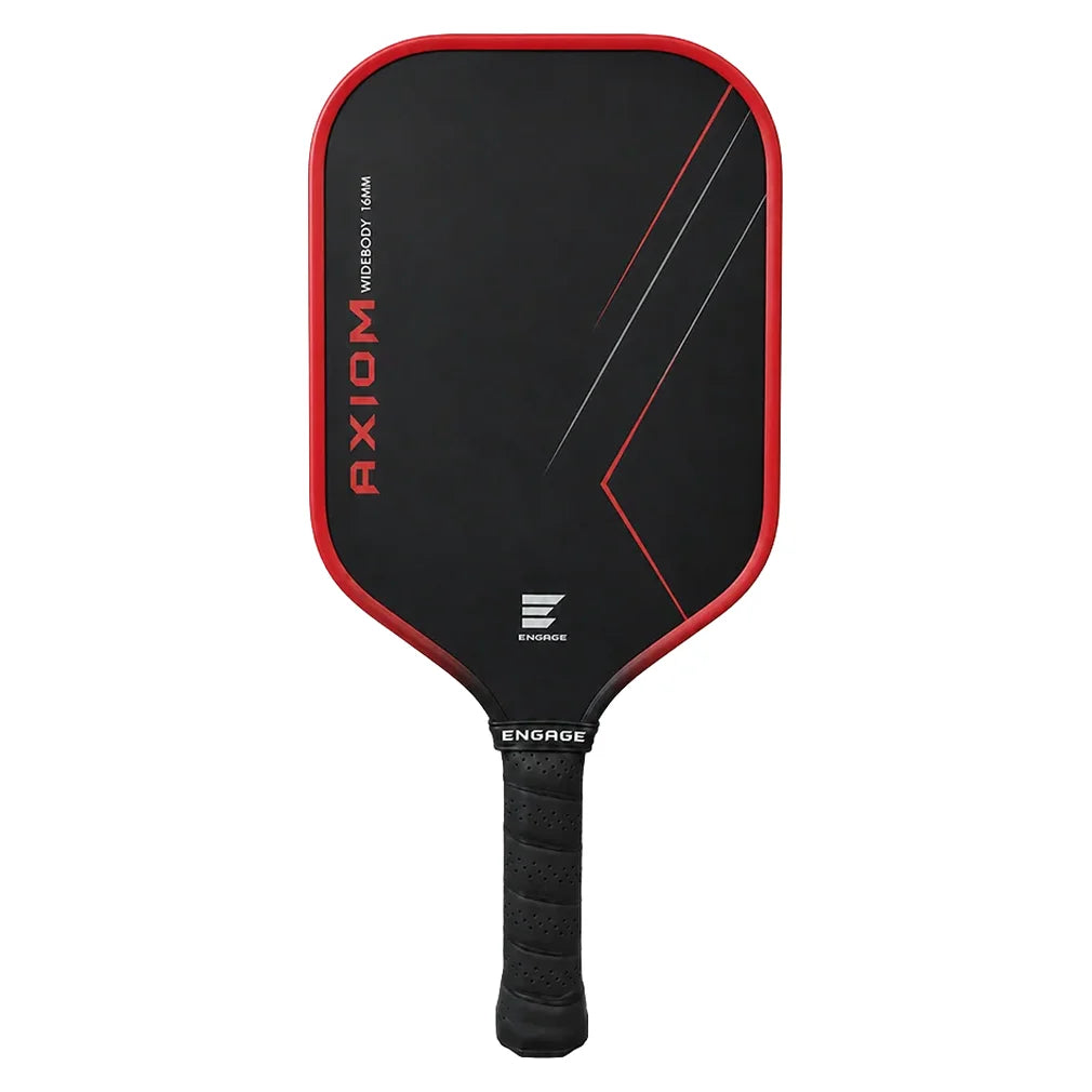 Axiom Widebody 16mm Pickleball Paddle Red Flare, Engage Pickleball, Red Flare, Pickleball Express, AXW-RED-16M-RED-FLARE-1