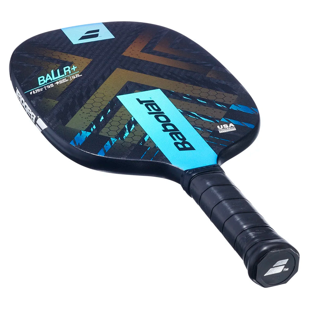 BALLR + Pickleball Paddle Blue and Black