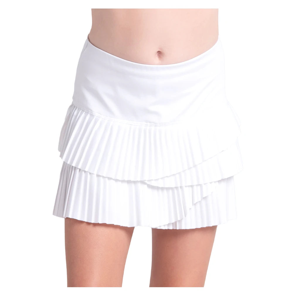 Girls' Ripple Tier Pleated Skort