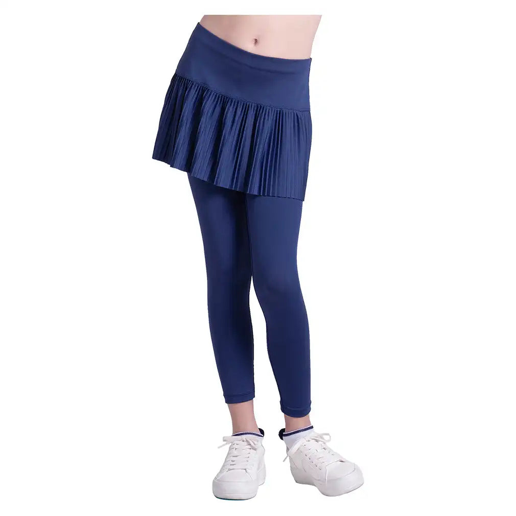 Girls' Emmy Pleated Legging Navy