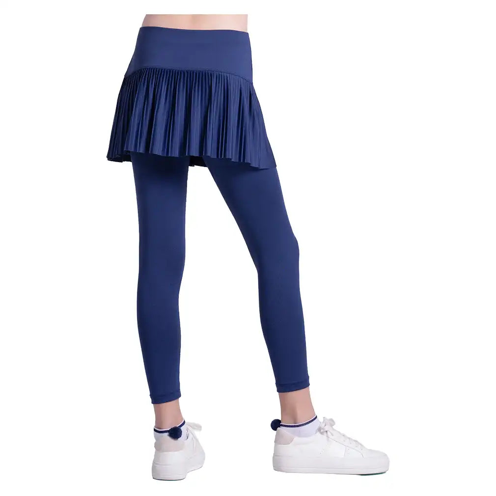 Girls' Emmy Pleated Legging Navy