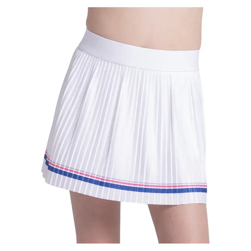 Girls' Game On Pleated Skort White