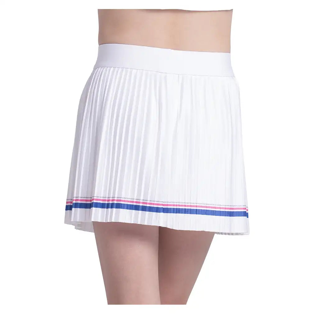 Girls' Game On Pleated Skort White