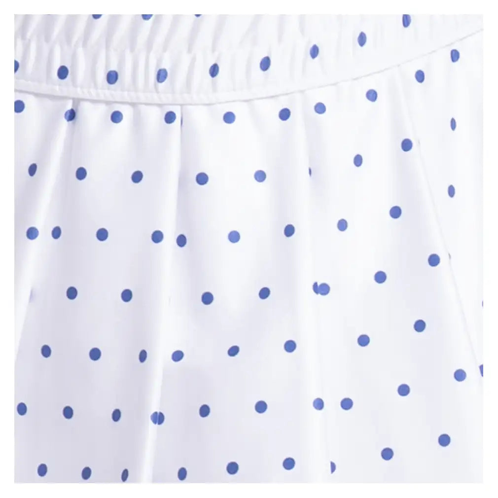 Girls' Bold Statement Pleat Skort White