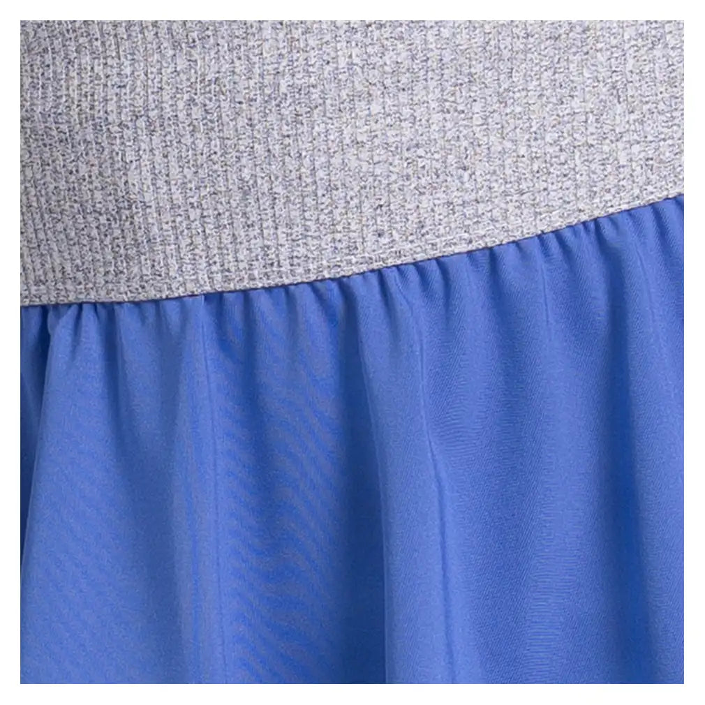 Girls' Rib Line Flounce Skort Parisian Blue