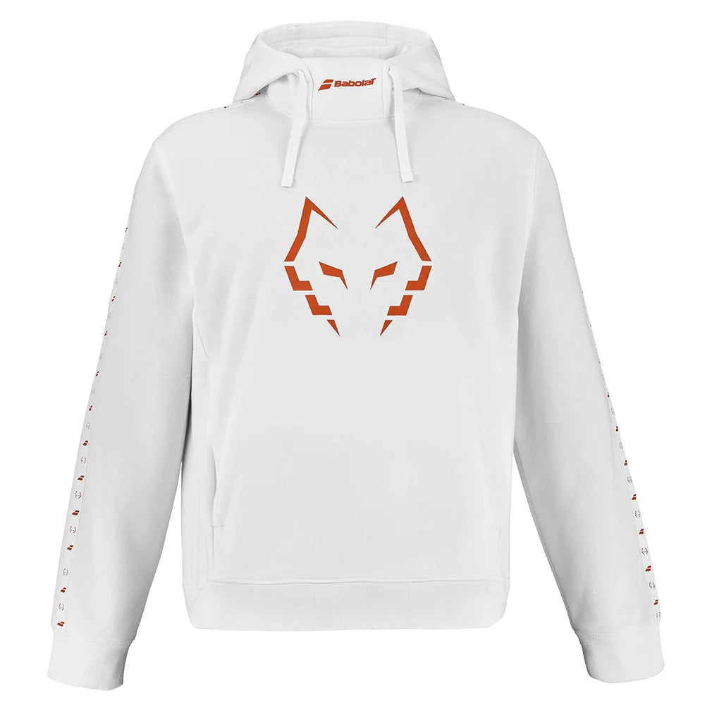 Mens Juan Lebron Tennis Hoodie White