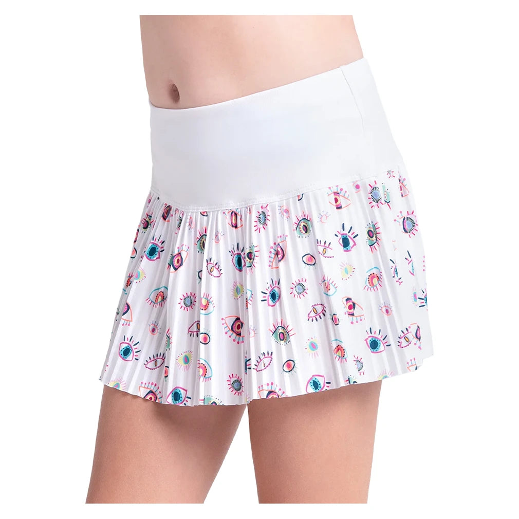 Girls' Pleated Printed Skort