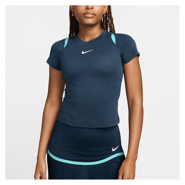 Womens Adventage Short Sleeve Tennis Top