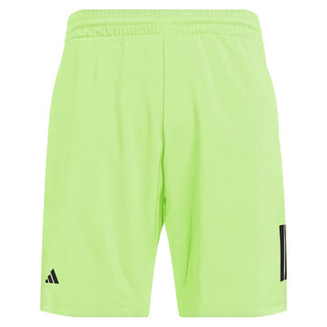 Men's Club 3 Stripe 9 inch Shorts Lucid Lemon