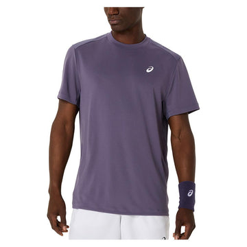 Men's Court Short Sleeve Top Greyish Purple
