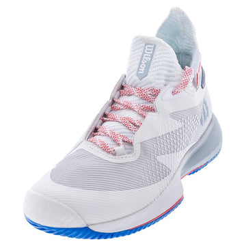 Women's Kaos Rapide SFT Court Shoes White and Cooling Spray