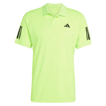 Men's Club 3 Stripe Polo Lucid Lemon