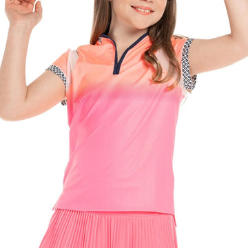 Girls' Summer Glow Short Sleeve Top Pink