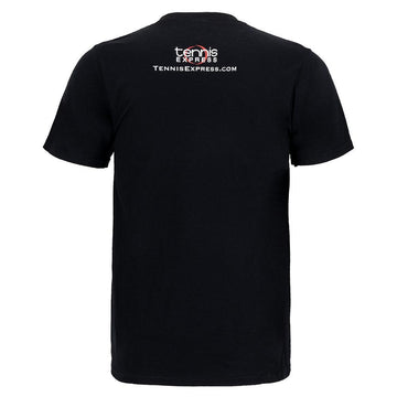 Unisex Tennis Express Performance Tee Black
