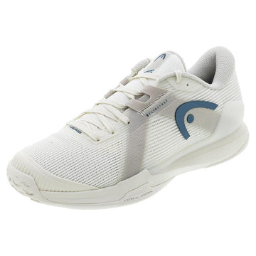 Women's Sprint Pro 4.0 Court Shoes Chalk White and Twilight Blue