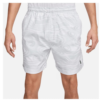 Men's Dri-Fit Heritage 6 Inch Tennis Short White