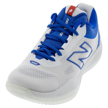 Women's FuelCell 996v6 D Width Pickleball Court Shoes White and Navy